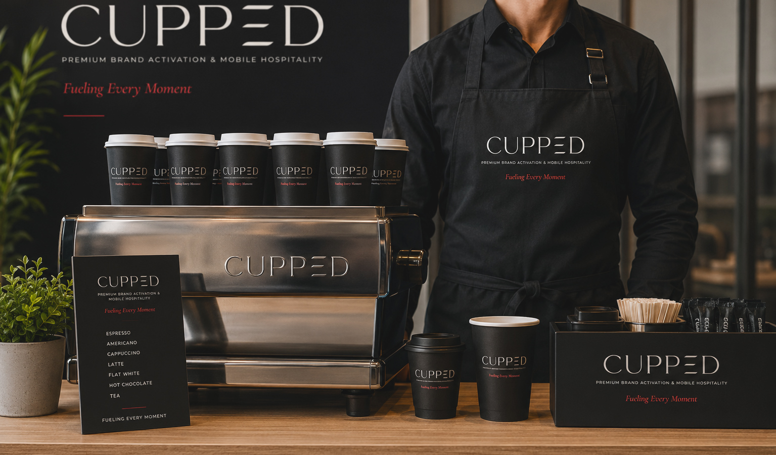 CUPPED event hospitality concept