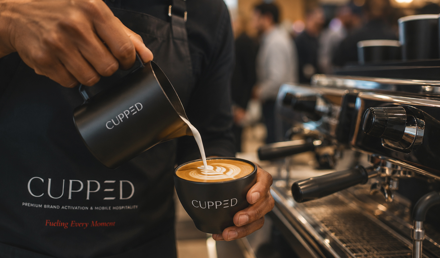 CUPPED custom event experience